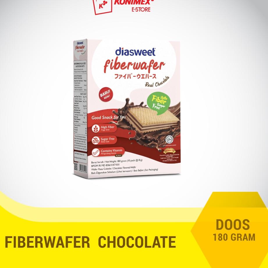 

Extra deals--Diasweet Fiberwafer Chocolate 180G