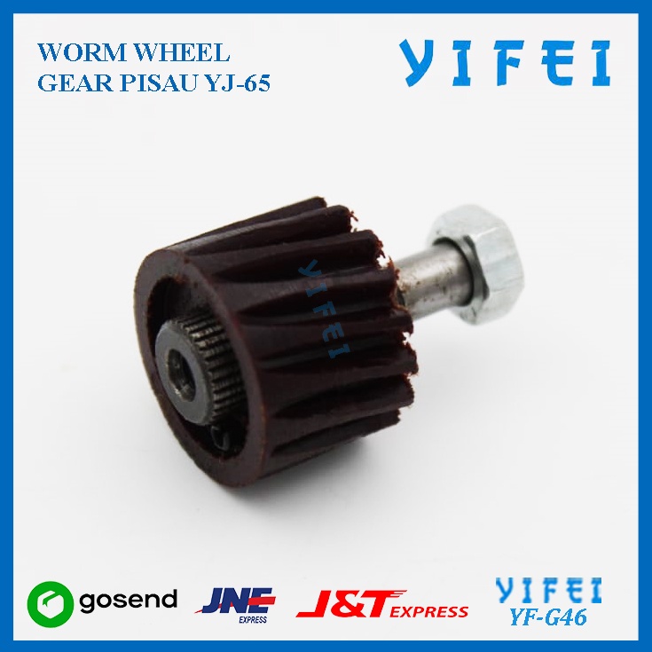 GEAR GIGI NANAS MESIN POTONG YJ-65/WORM WHEEL MESIN POTONG YF-G46