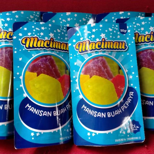 

Manisan Buah Pepaya Jelly Macimau