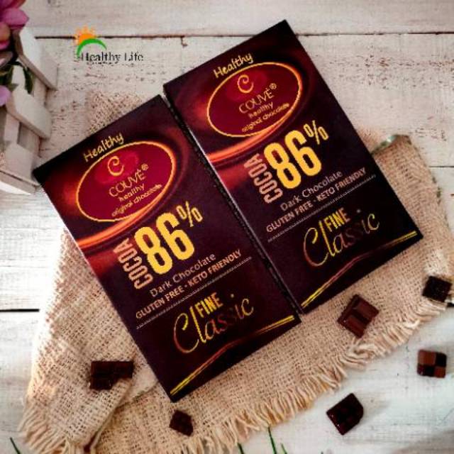 

86%Fine classic coklat keto