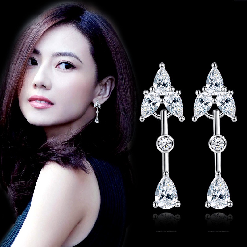 Anting Perak 925 Wanita Segar Perhiasan Fashion EH00030