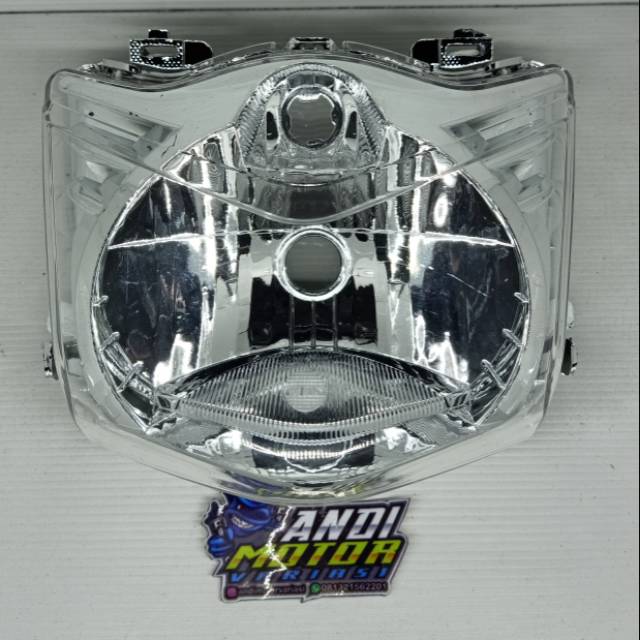 Headlamp Reflektor Beat Karbu Lama