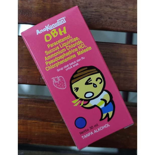 AnaKonidin OBH 30 ML / Meringankan Batuk / Flu / Demam / Sakit Kepala / Nyeri