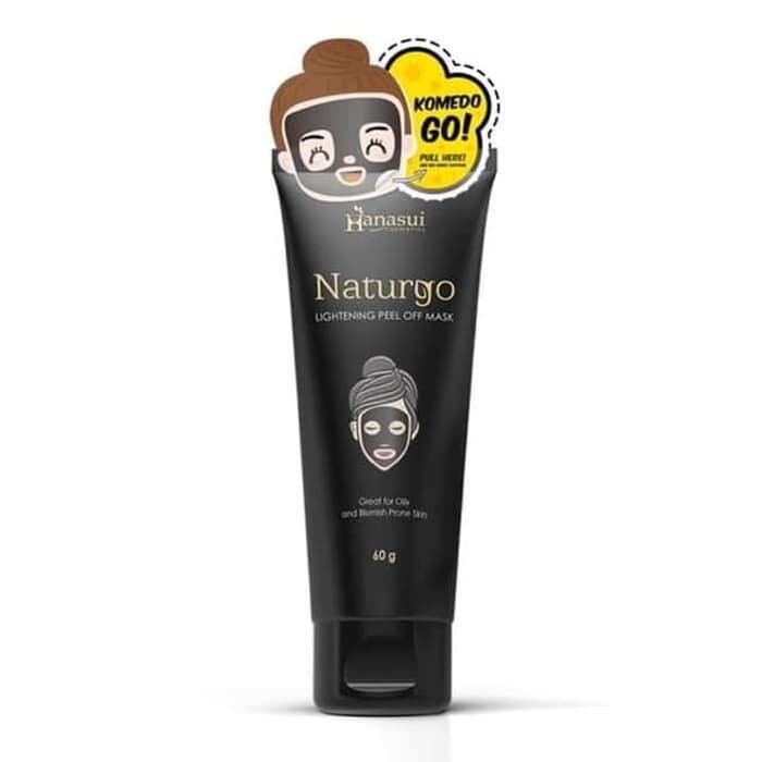 HANASUI NATURGO MASKER TUBE 60GR BPOM - MASKER NATURGO HANASUI TUBE