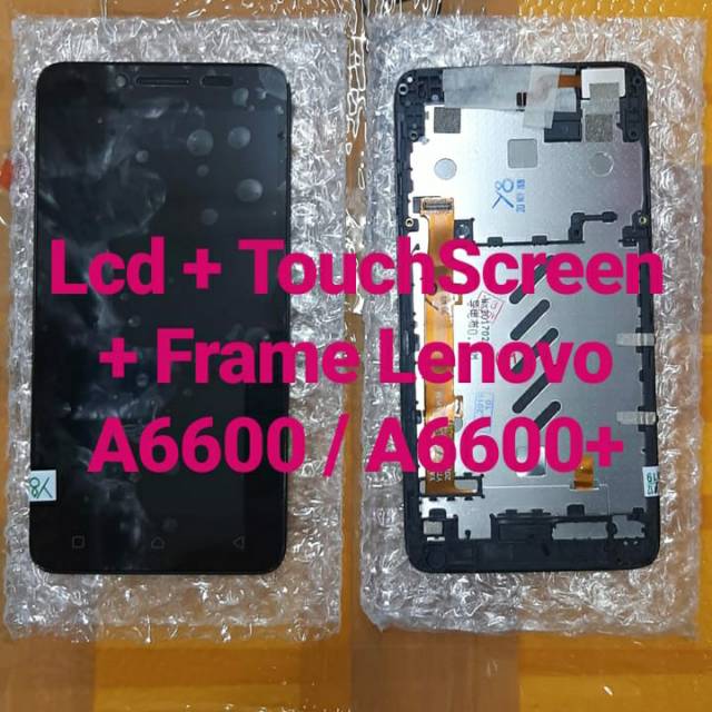 Lcd + TouchScreen + Frame Lenovo A6600 / A6600+