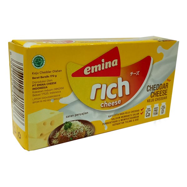 

Emina Cheese Rich 165Gr