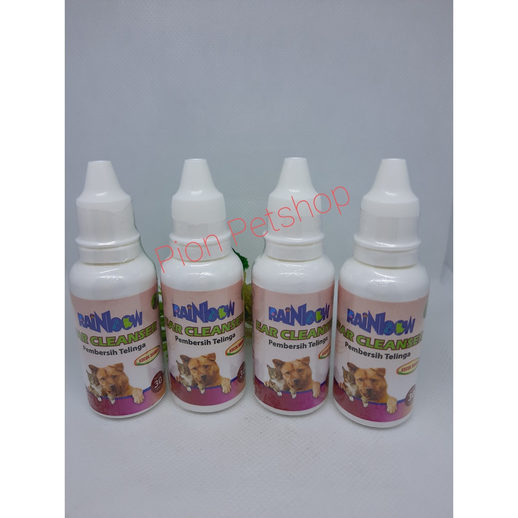 Rainbow Ear Cleanser 30ml untuk kucing dan anjing