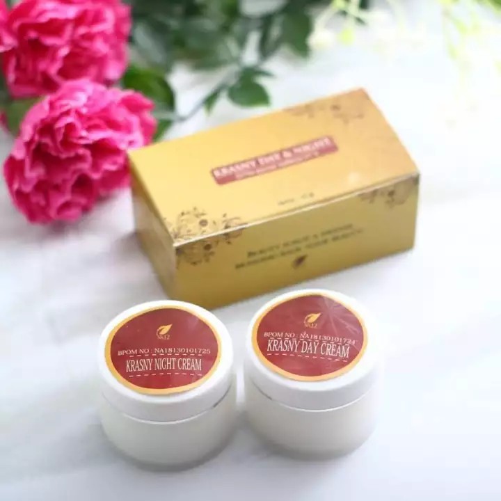 Krasny Cream SR12 Herbal / Krasny Night Cream / Krasny Day Cream