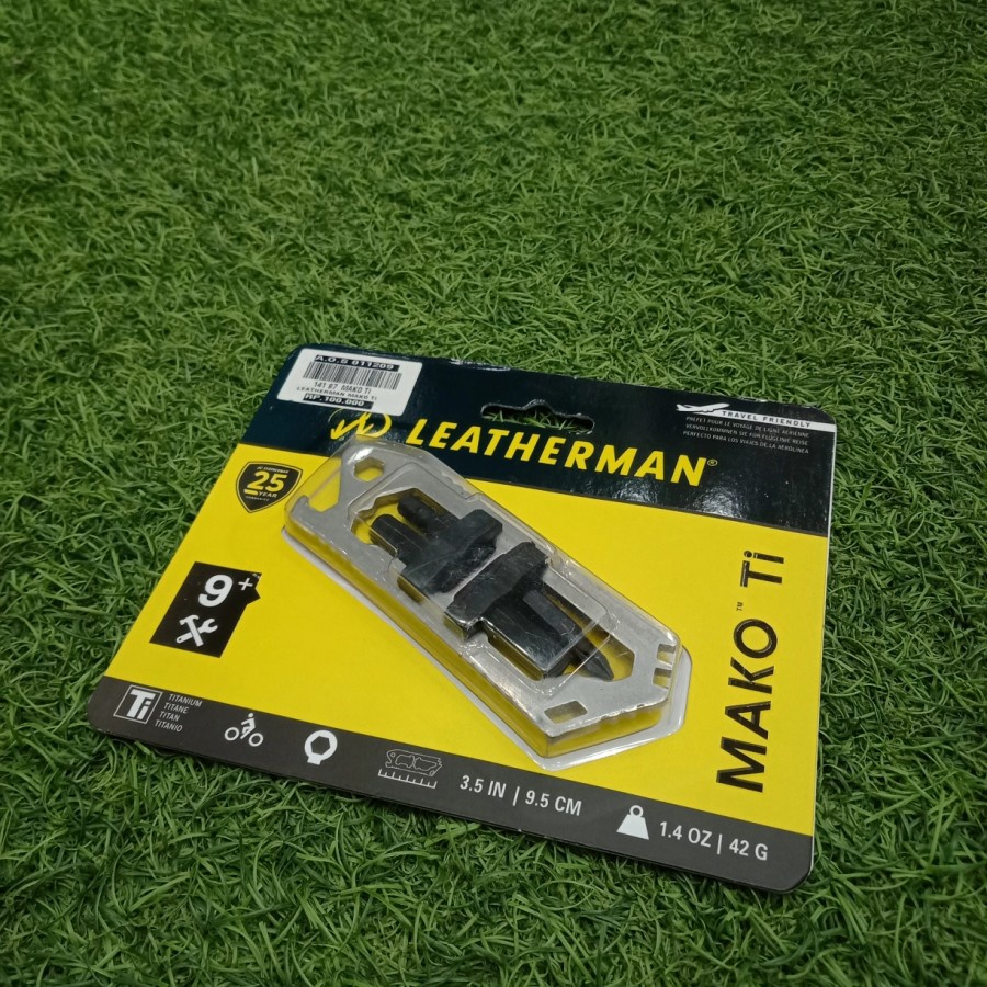 LEATHERMAN MAKO TI MULTIPURPOSE TOOL - SURVIVAL KIT - KNIFE SIAP KIRIM