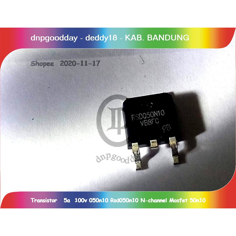 Transistor   5a  100v 050n10 Rsd050n10 N-channel Mosfet 50n10