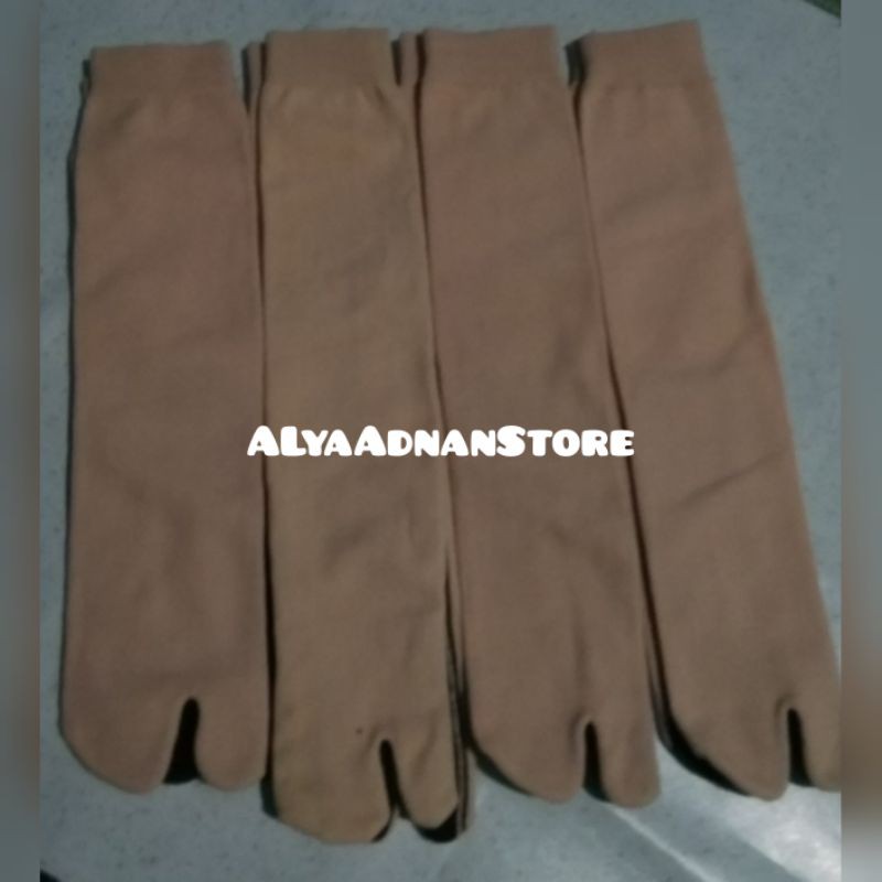 KAOS KAKI MUSLIMAH/KAOS KAKI JEMPOL MUSLIMAH/kaos kaki jempol polos