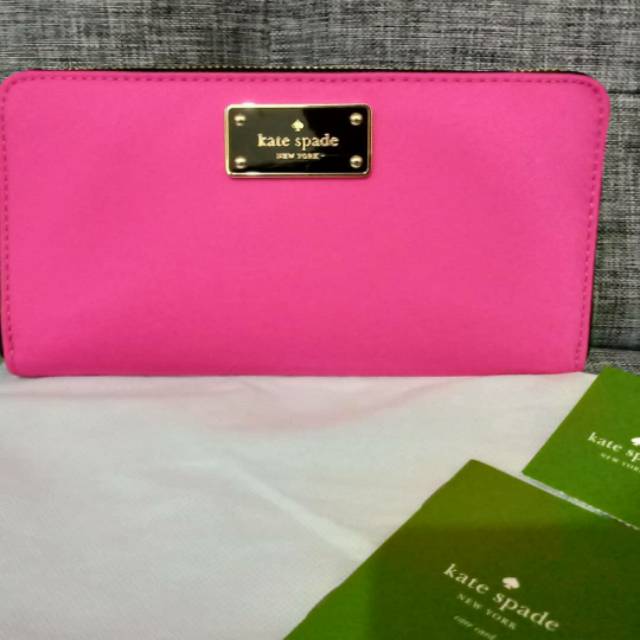 Preloved like New Dompet Panjang KateSpade, Ori, dompet katespade/dompet murah/preloved katespade