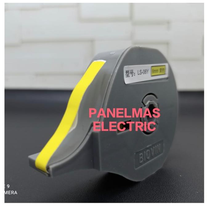 

Label Mesin Printing Marker Tube Ls-06Y Kuning Biovin