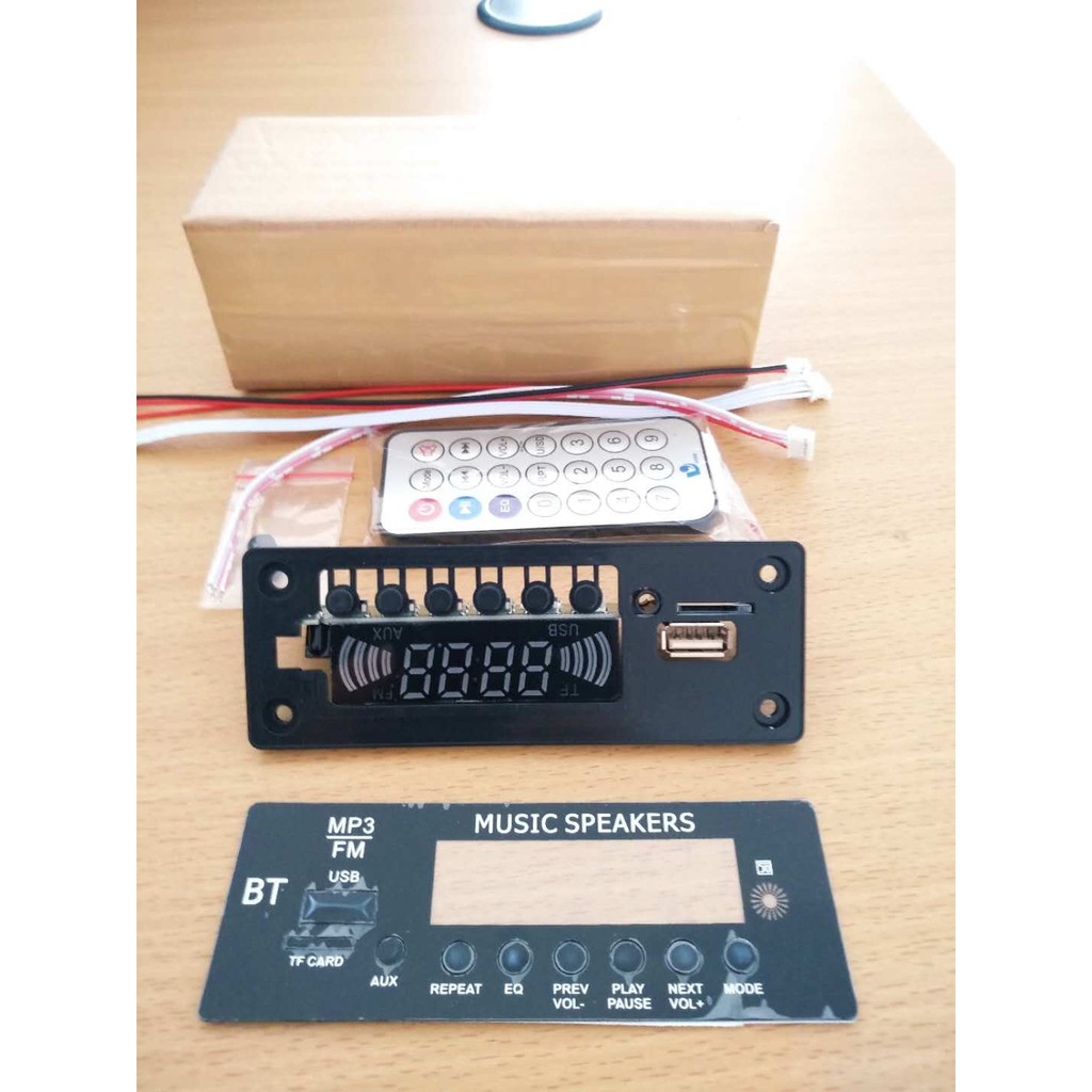 MP3 modul Bluetooth 12v Splash Screen 020