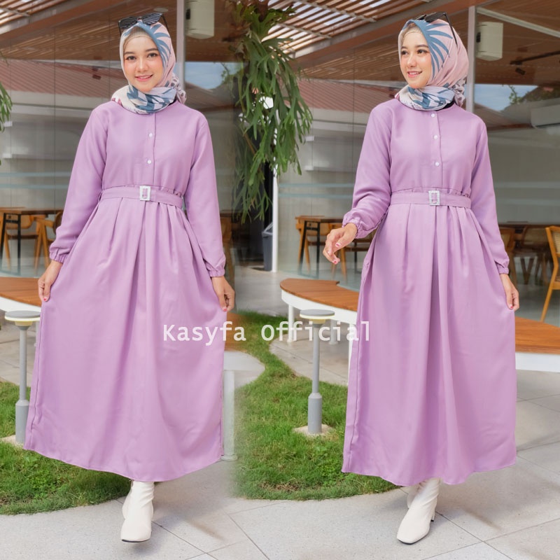 GAMIS MONNA MAXY FREE BELT // NIDIA MAXY DRESS