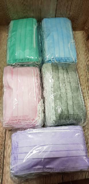 Masker Medis Hijab Best Med Headloop 3 ply/Masker Jilbab 50 ply