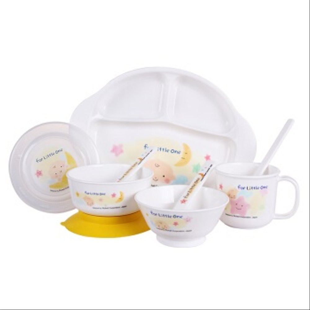 Richell Feeding Set 3 Set Perlengkapan Makan Bayi Lengkap Komplit Cocok untuk Kado