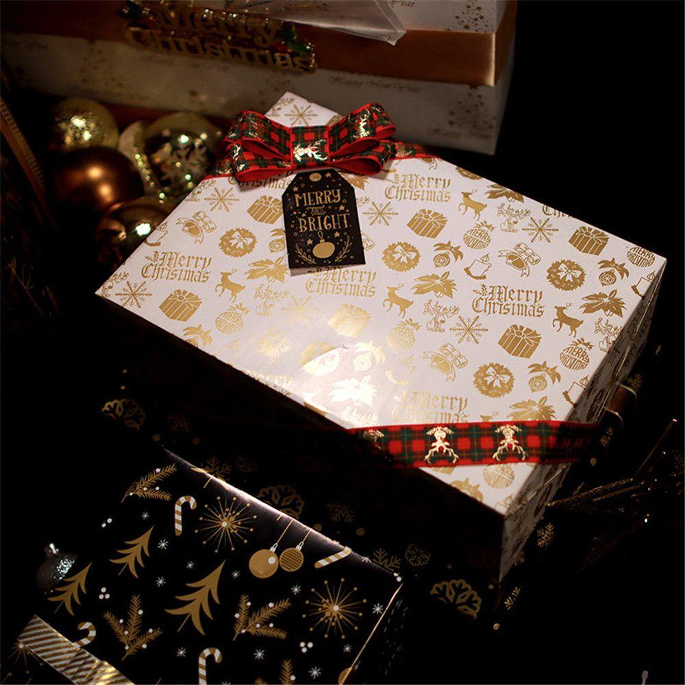 R-flower Wrapping Paper Tahan Lama Tahun Baru Xmas Merry Christmas Bungkus Kado