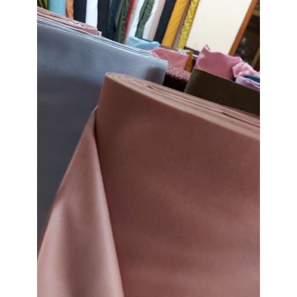 KAIN KATUN TOYOBO ROYAL MIX PER 0.5 METER-TYB - MOCCA