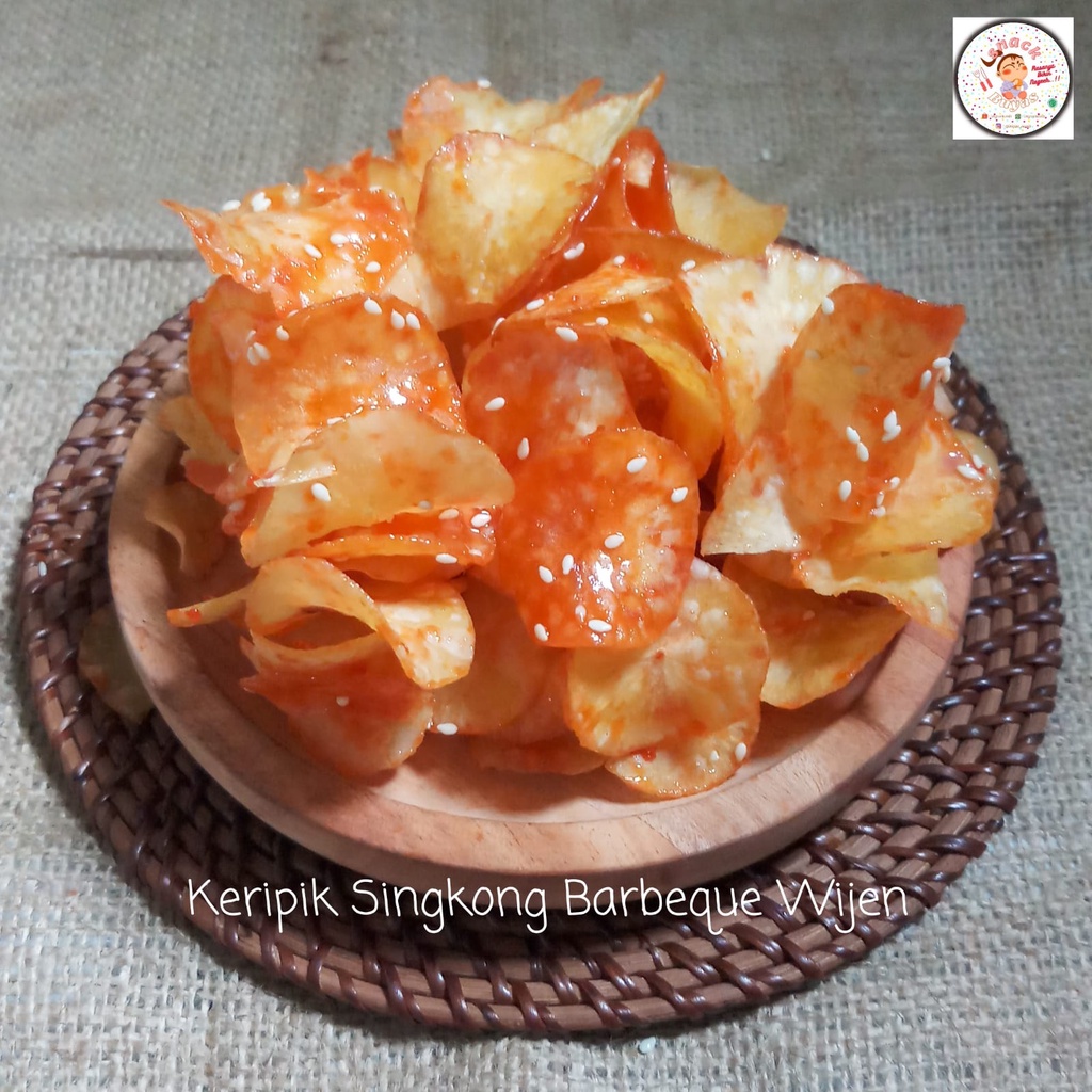 

VIRAL!!! Keripik Singkong BBQ Wijen