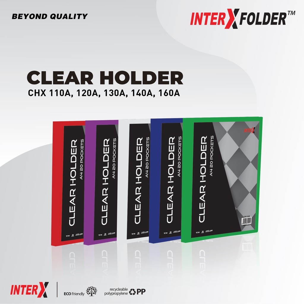 

Inter X Clear holder Transparan - Dislpay Book A4 20 Lembar