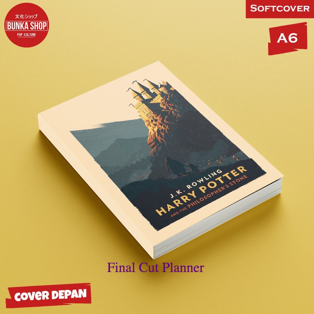

Pocket Note Harry Potters And The Sorcerers Stone Softcover A6 BUku Tulis Catatan Notes Agenda Planner Jurnal