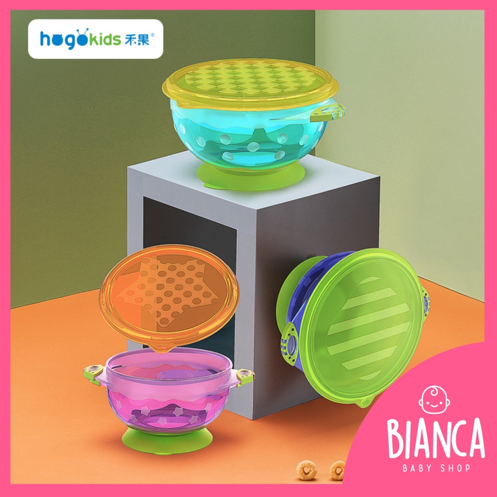 BIANCA - HK Mangkok Bayi Suction 3 in 1 (1 Set isi 3pc)