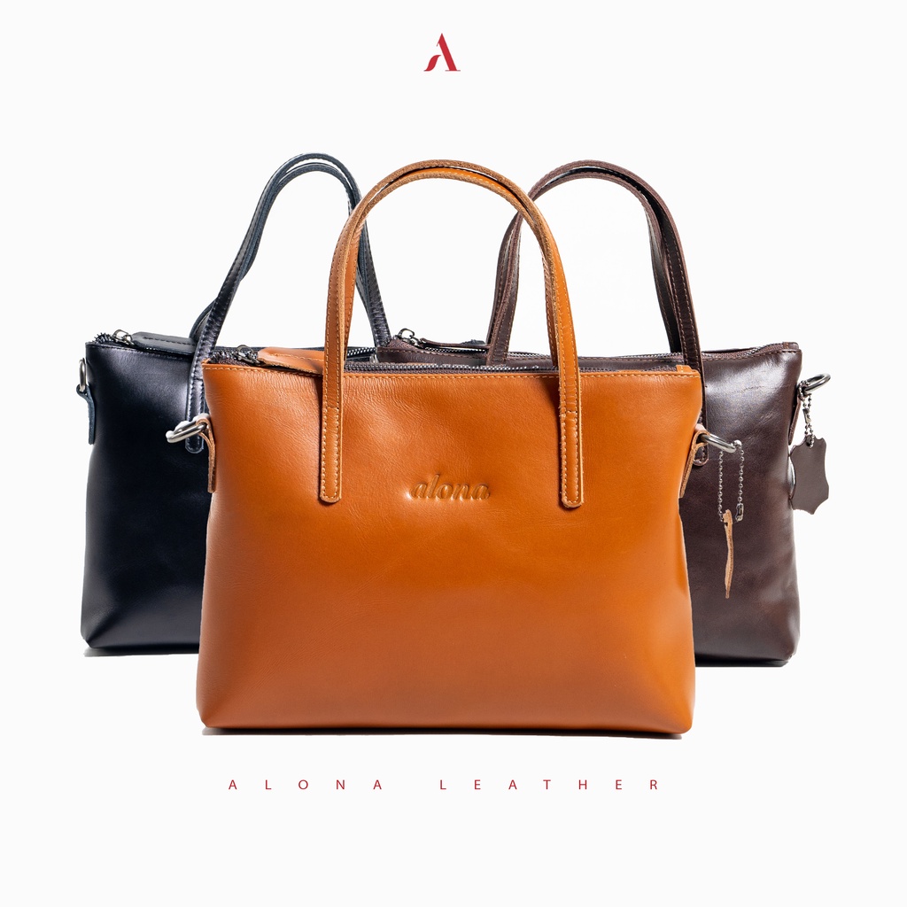 REVEN LEATHER - ALAONA TAS KULIT WANITA PREMIUM BAG