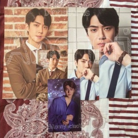 SG EXO SEHUN 2020 DAN POSTCARD SG 2019