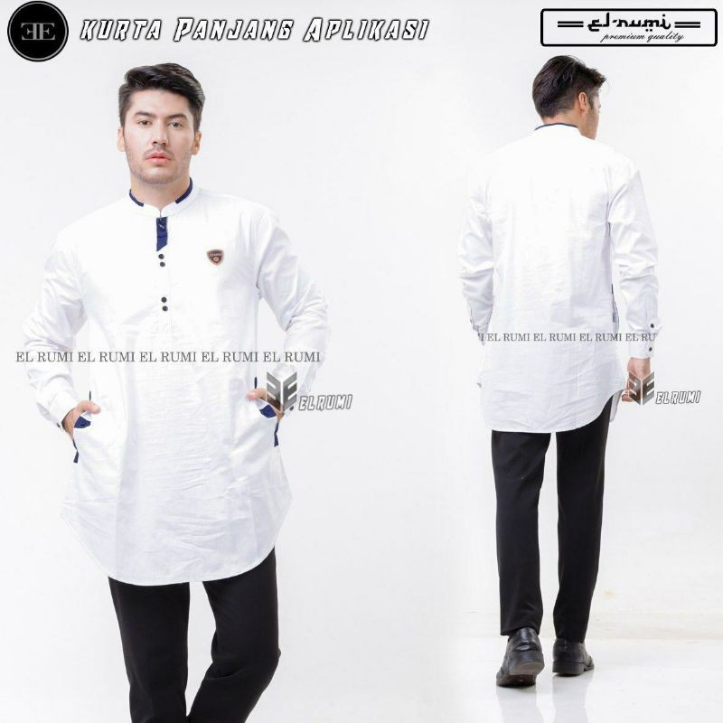 KURTA PUTIH KURTA PAKISTAN KURTA PANJANG KURTA BEST SELLER