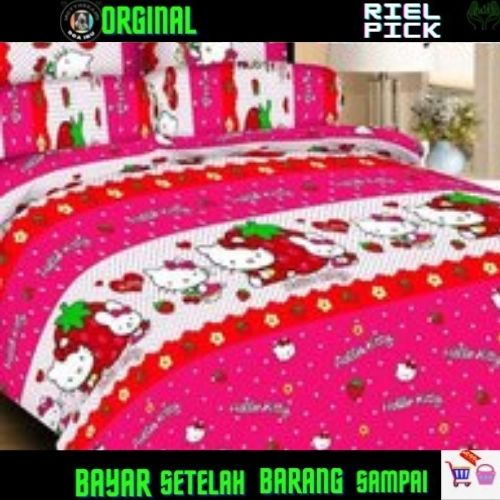 SPREI HOMEMADE KARAKTER 180x200 NO.1 SIZE JUMBO ADA KARET SUDUT (2BANTAL 1GULING) MOTIF DEWASA