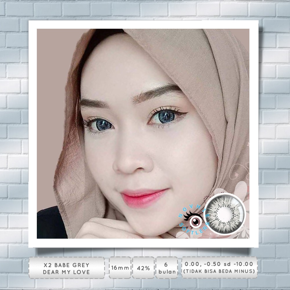 X2 BABE MY DEAR LOVE ( GREY )