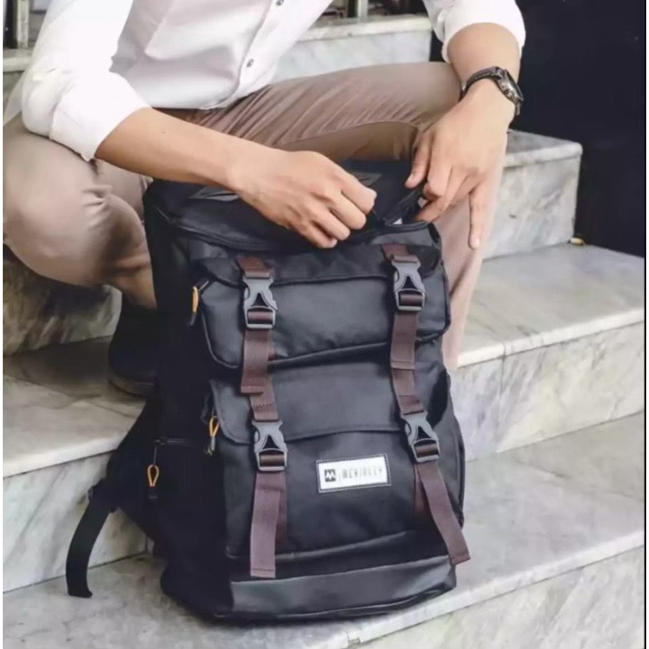 DF501 Tas Ransel pria terbaru 2022 ORIGINAL kantong gandong LAPTOP tas punggung kuliah backpack murah tas ransel kantor tas mudik