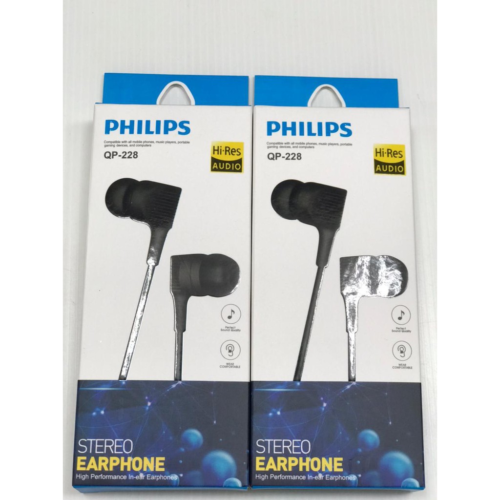 HANDSFREE EARPHONE PHILIPS ORIGINAL  AT181 / VA-169 / VA-228 / VA-258 / QP-228 /QP-268/QP-036/j-778
