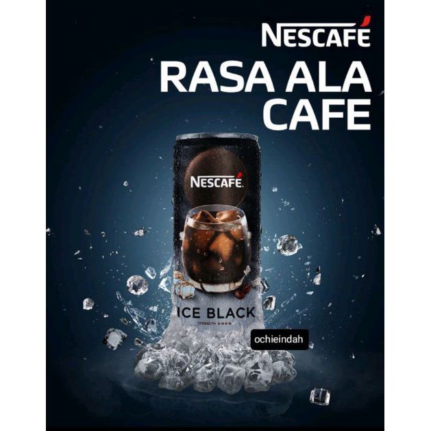 

NESCAFE ICE BLACK Kaleng 220ml