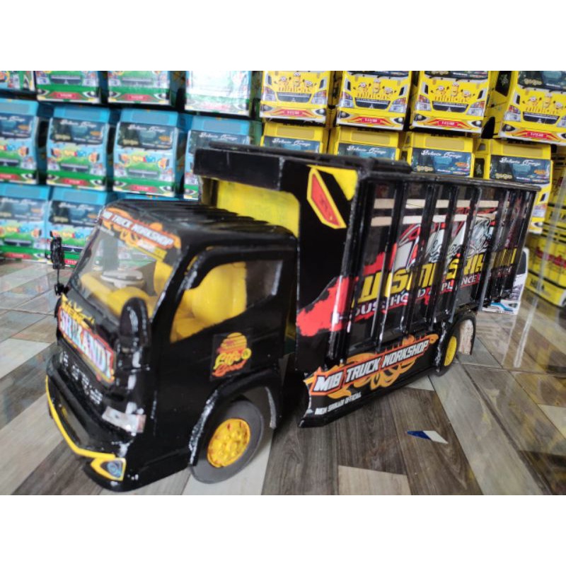 MINIATUR TRUK OLENG SEMI DETAIL