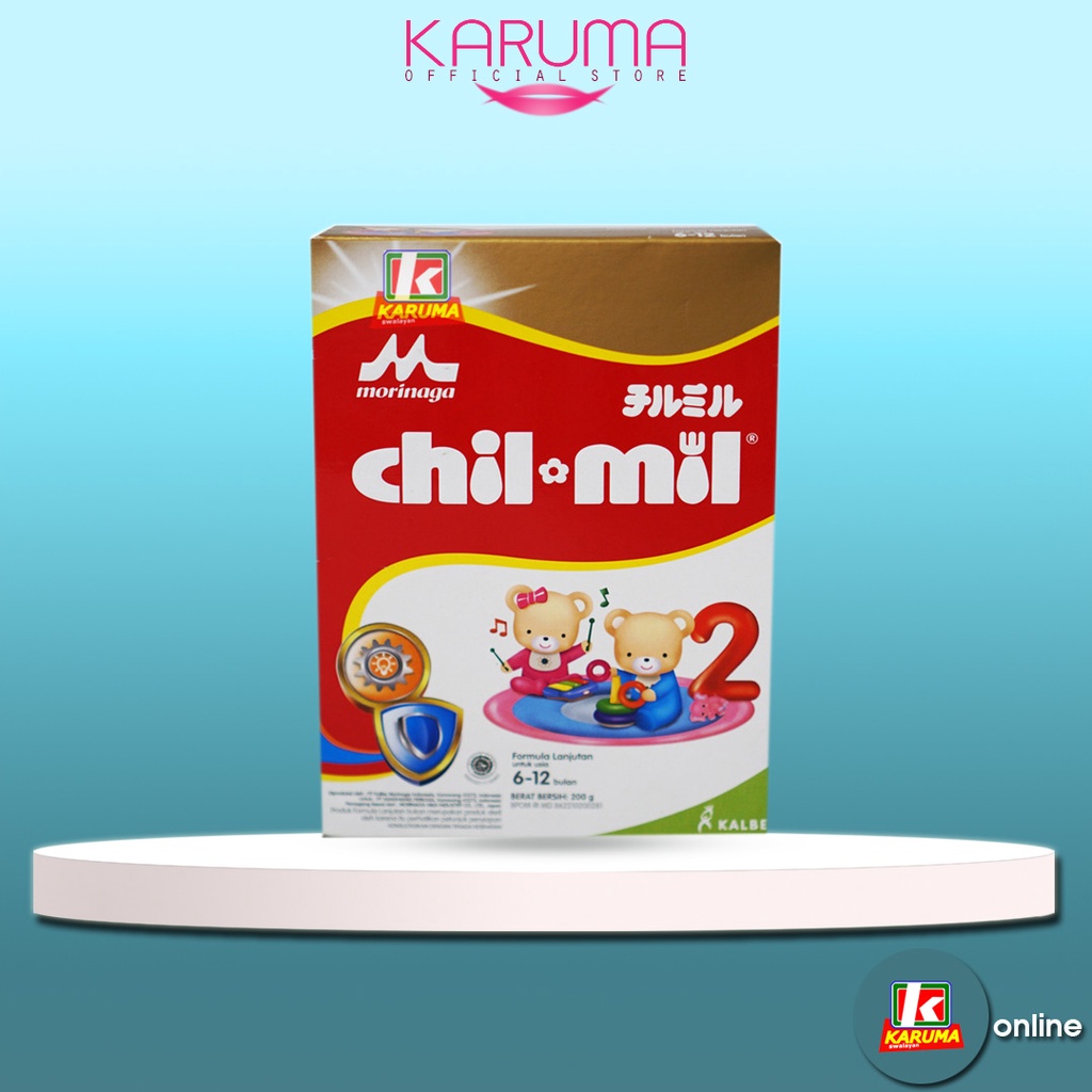 

Chil Mil Gold 190gr Susu Formula Anak Usia 6-12 bulan