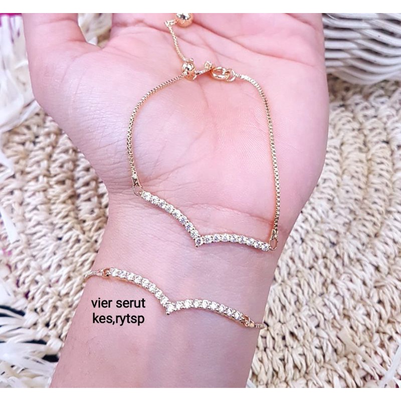 Gelang serut V Fuji, Aurel, ayu tingting