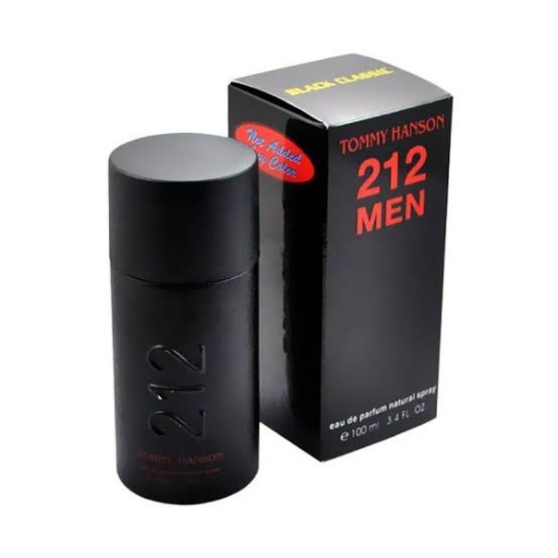 PARFUM PRIA 212 MEN TOMMY HANSON BLACK 100ml