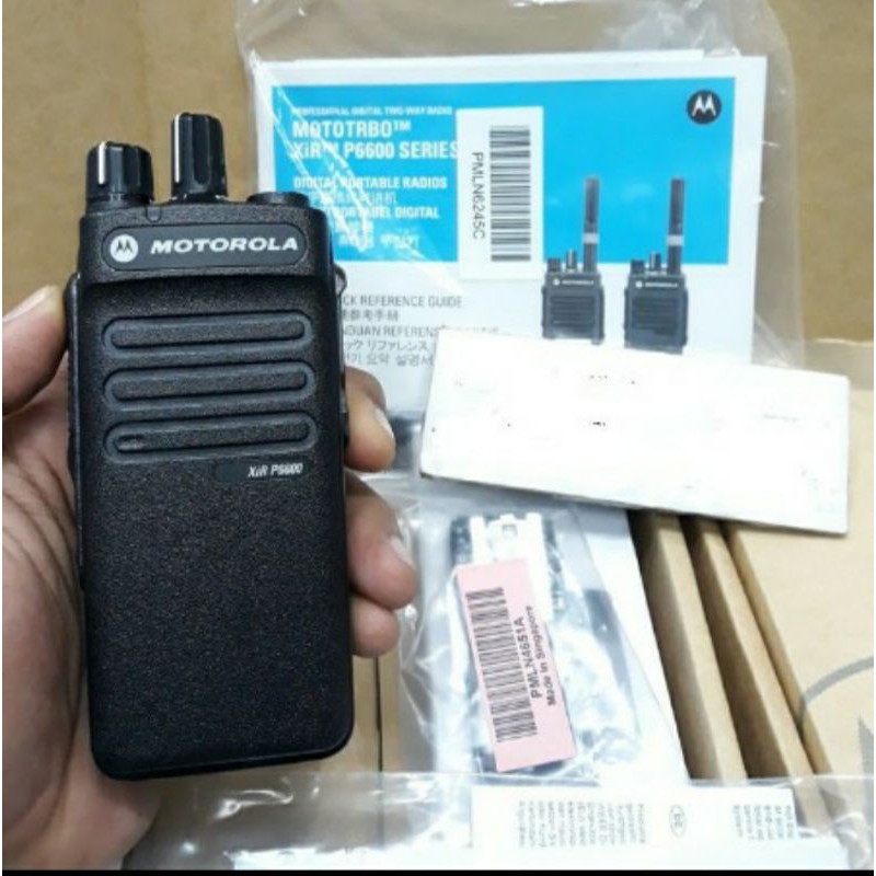 HT MOTOROLA XiR P6600i VHF 136-174MHZ GARANSI XIR P 6600i P6600i P 6600i