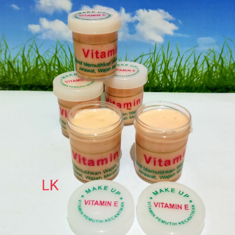 (12pc) CREAM VITAMIN E ORIGINAL / KRIM PEMUTIH WAJAH / GLOWING