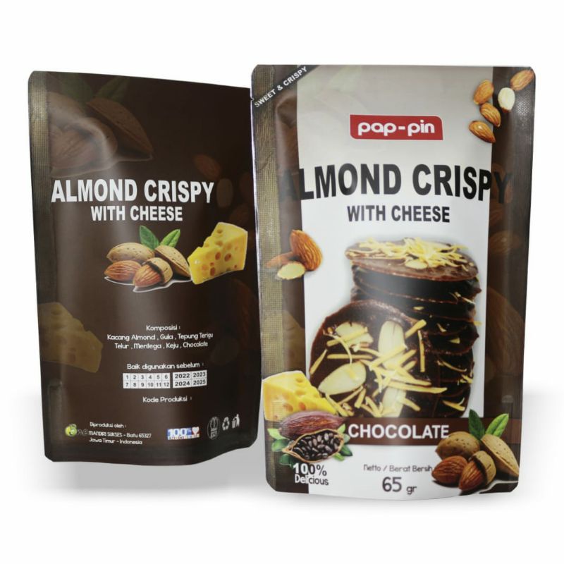 Batu Chocolate - Almond Crispy Cheese Chocolate ~ Oleh Oleh Khas Malang ~ Snack Kekinian Enak Murah