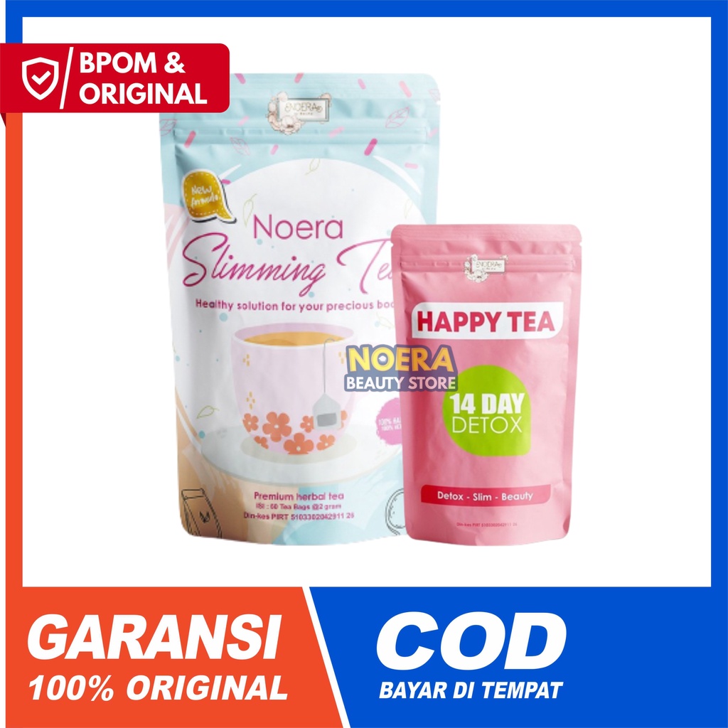 Jual Noera PAKET SLIMMING TEA - Noera Detox Tea & Noera Slimming Tea