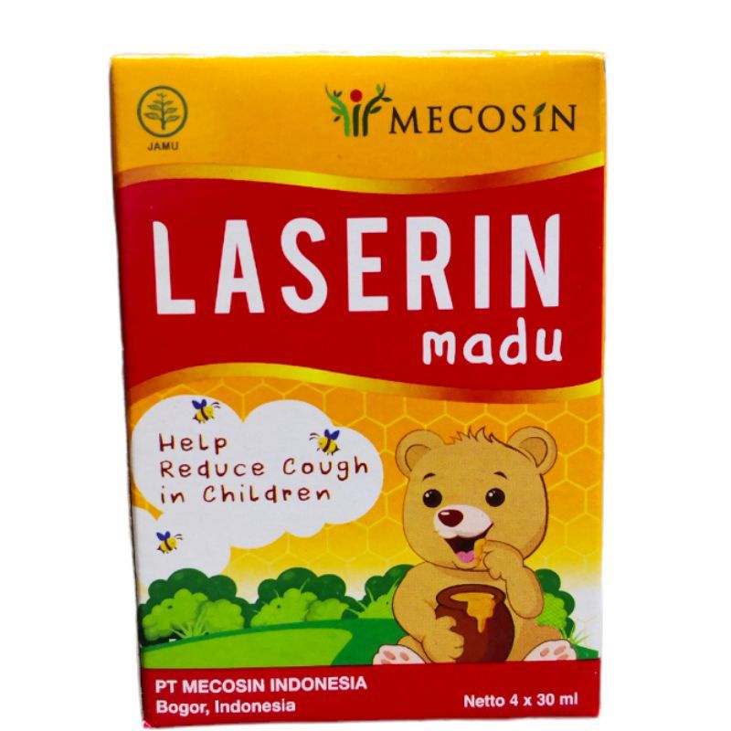 LASERIN 30 ML OBAT BATUK ANAK LASERIN MADU DAN DEWASA