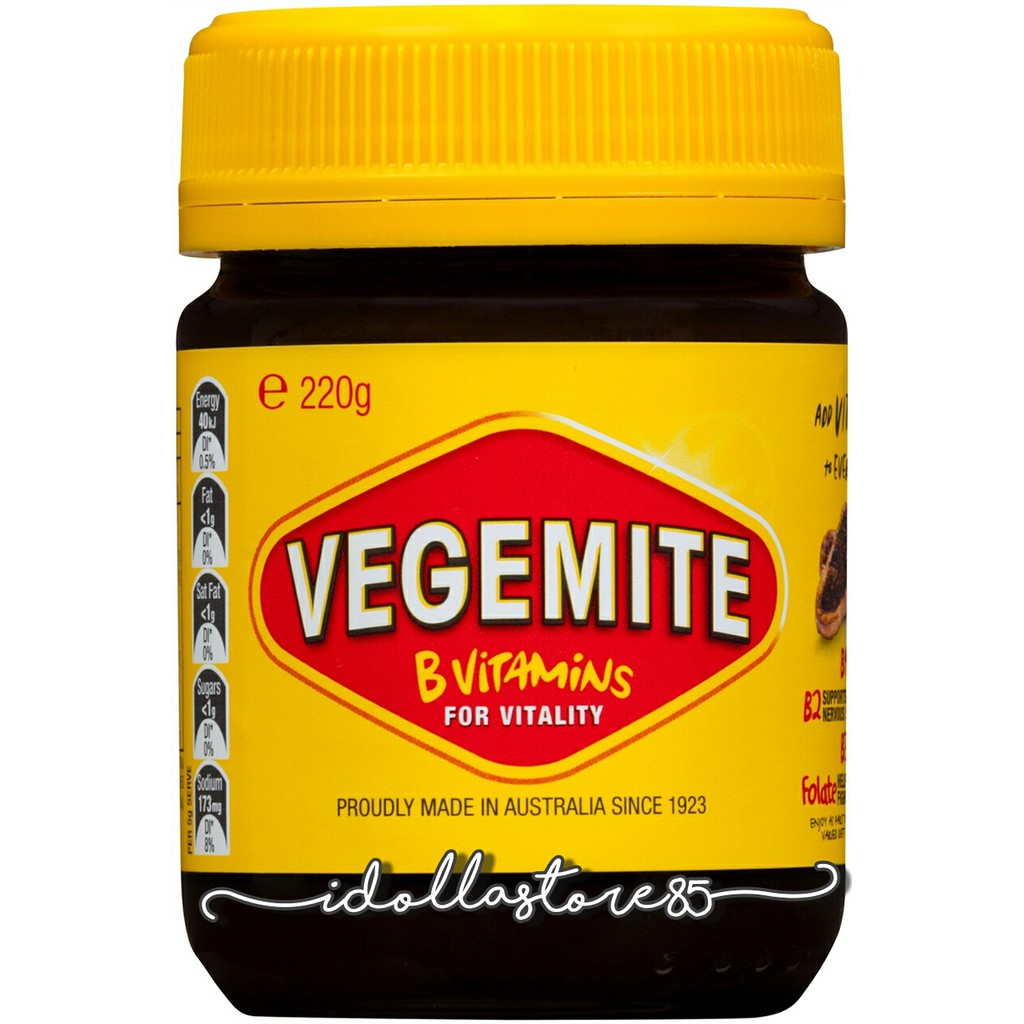 

KRAFT VEGEMITE BREAKFAST SPREAD SELAI JAM IMPORT 220 GR AUSTRALIA