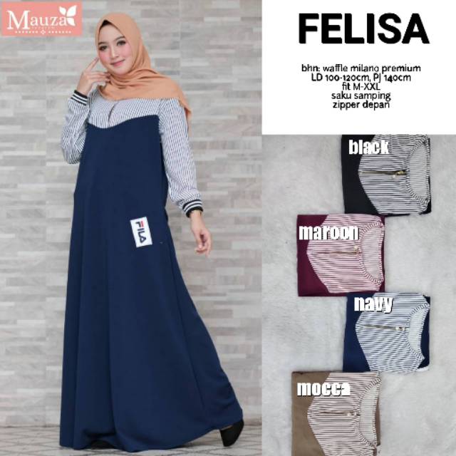 New Felisa maxy bahan wolfis milano premium jumbo