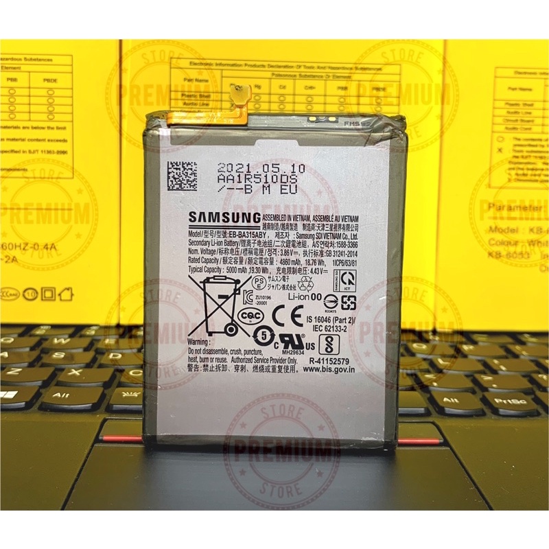 Batre Baterai samsung A31 / A32 EB-BA315ABY original New 100%