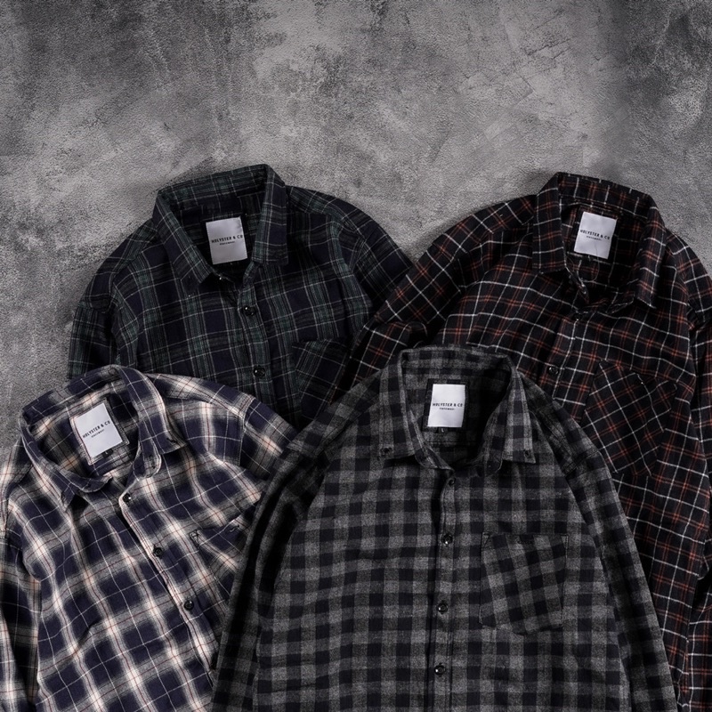 [N00468] FLANNEL SHIRT / KEMEJA FLANNEL