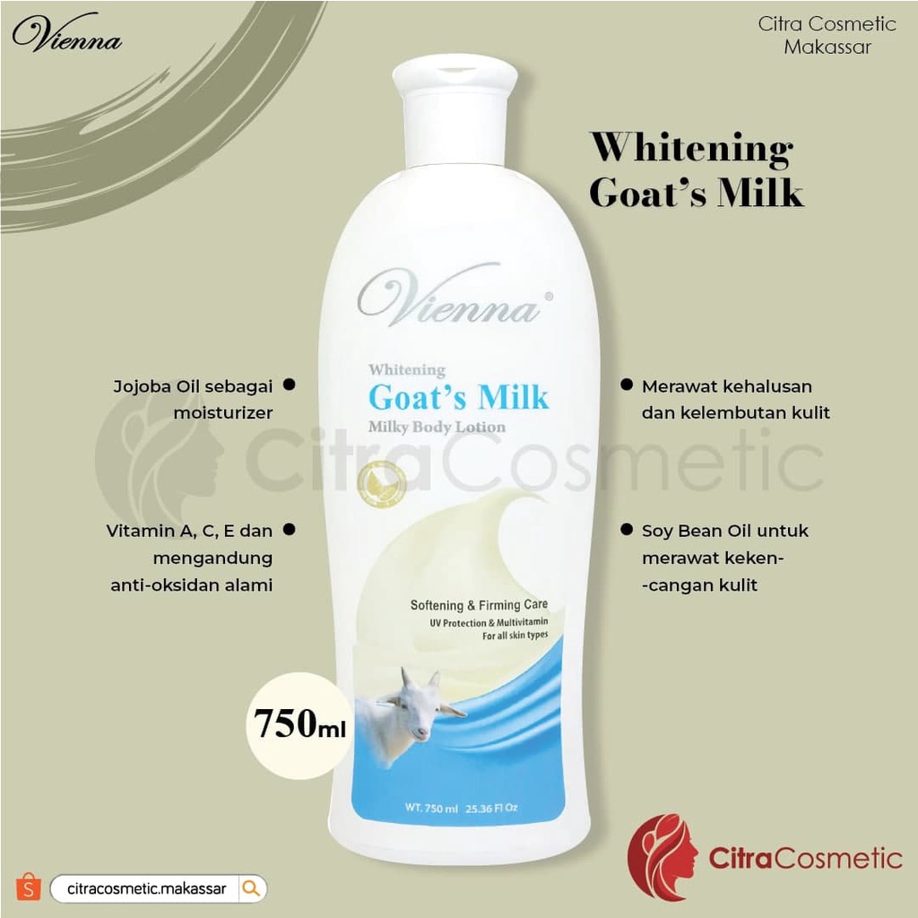 Vienna Milky Body Lotion 750 Ml