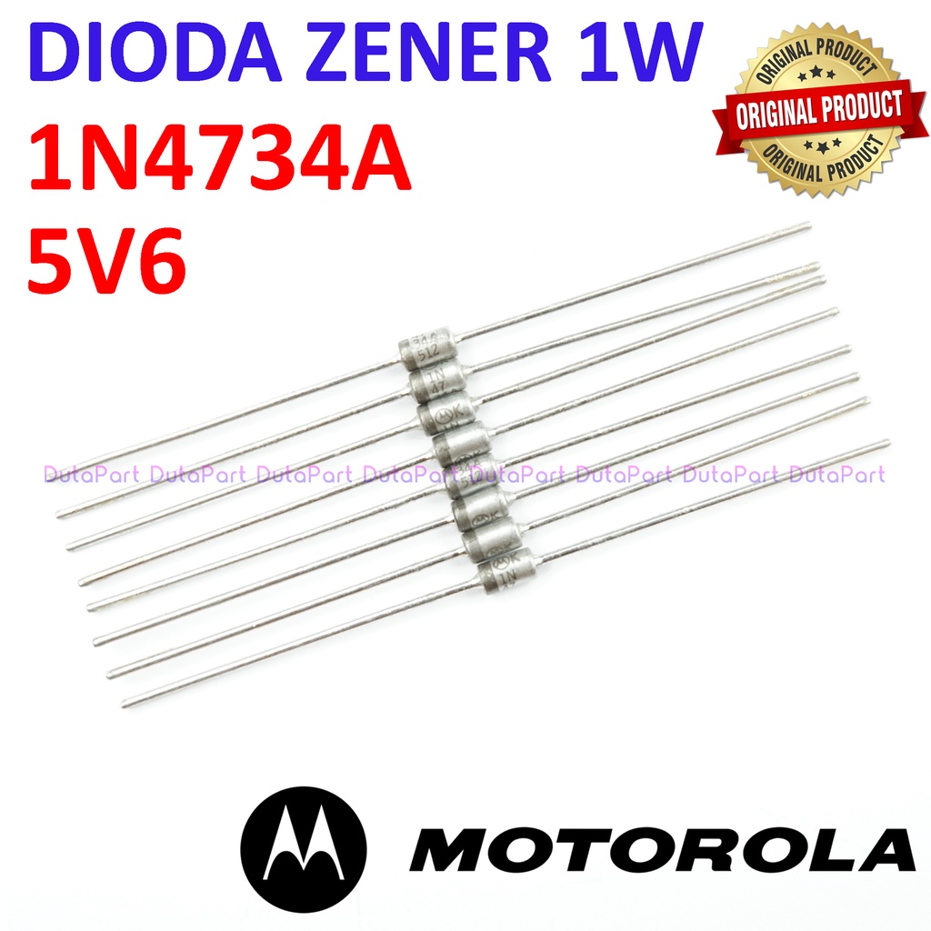 Dioda Zener 1N4734A 5V6 1W ORIGINAL MOTOROLA 1N4734 5.6V